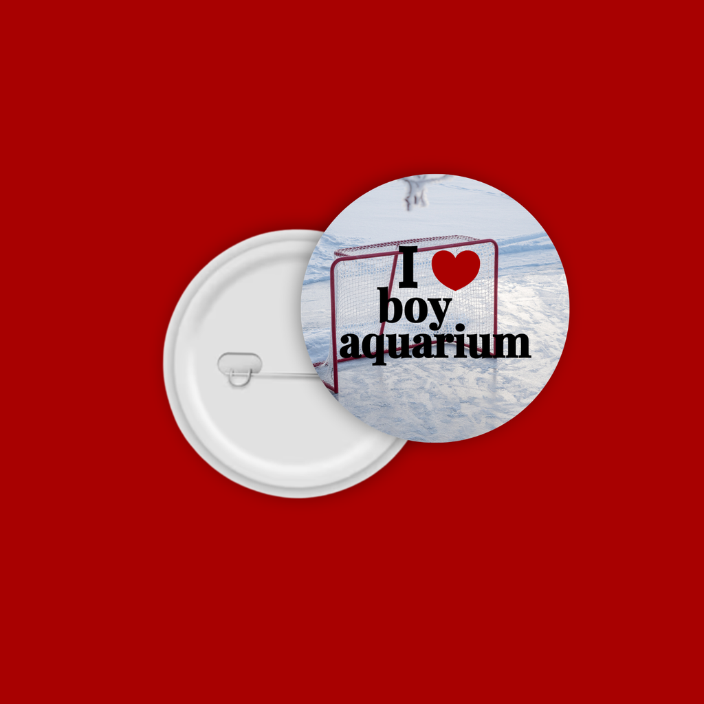 NHL Boy Aquarium Pin Badge