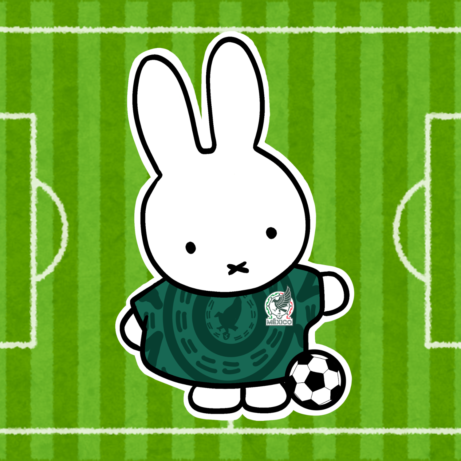 2026 World Cup Teams Miffy Sticker