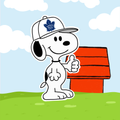 NHL 2025 Eastern Conference Teams Inspired Puppy Vinyl Sticker | Ice Hockey Snoopy Inspired Decal