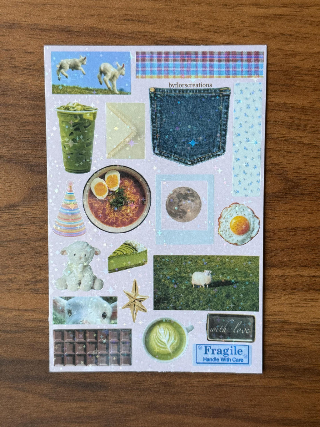 Planches d'autocollants Bits & Cutie Bobs