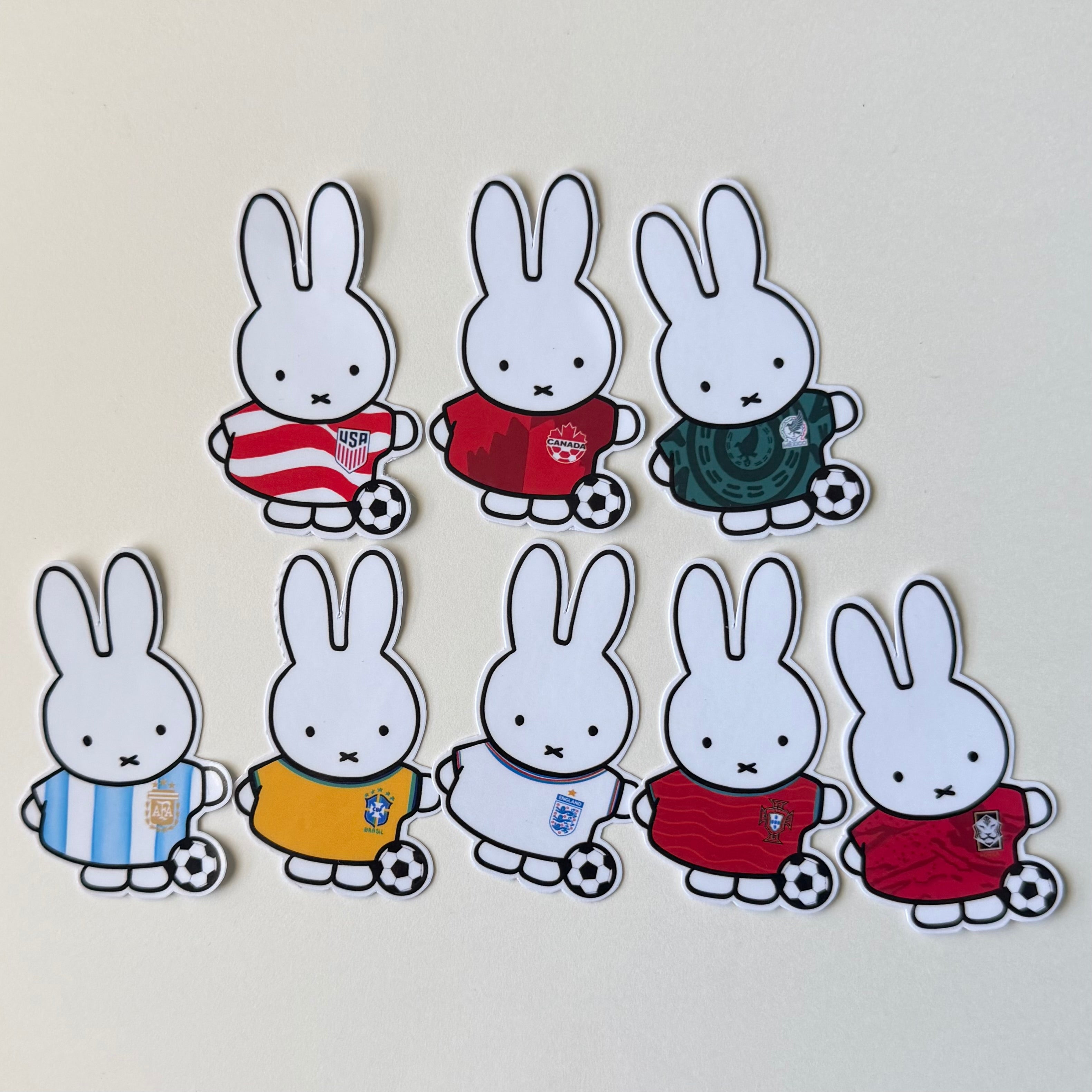 2026 World Cup Teams Miffy Sticker