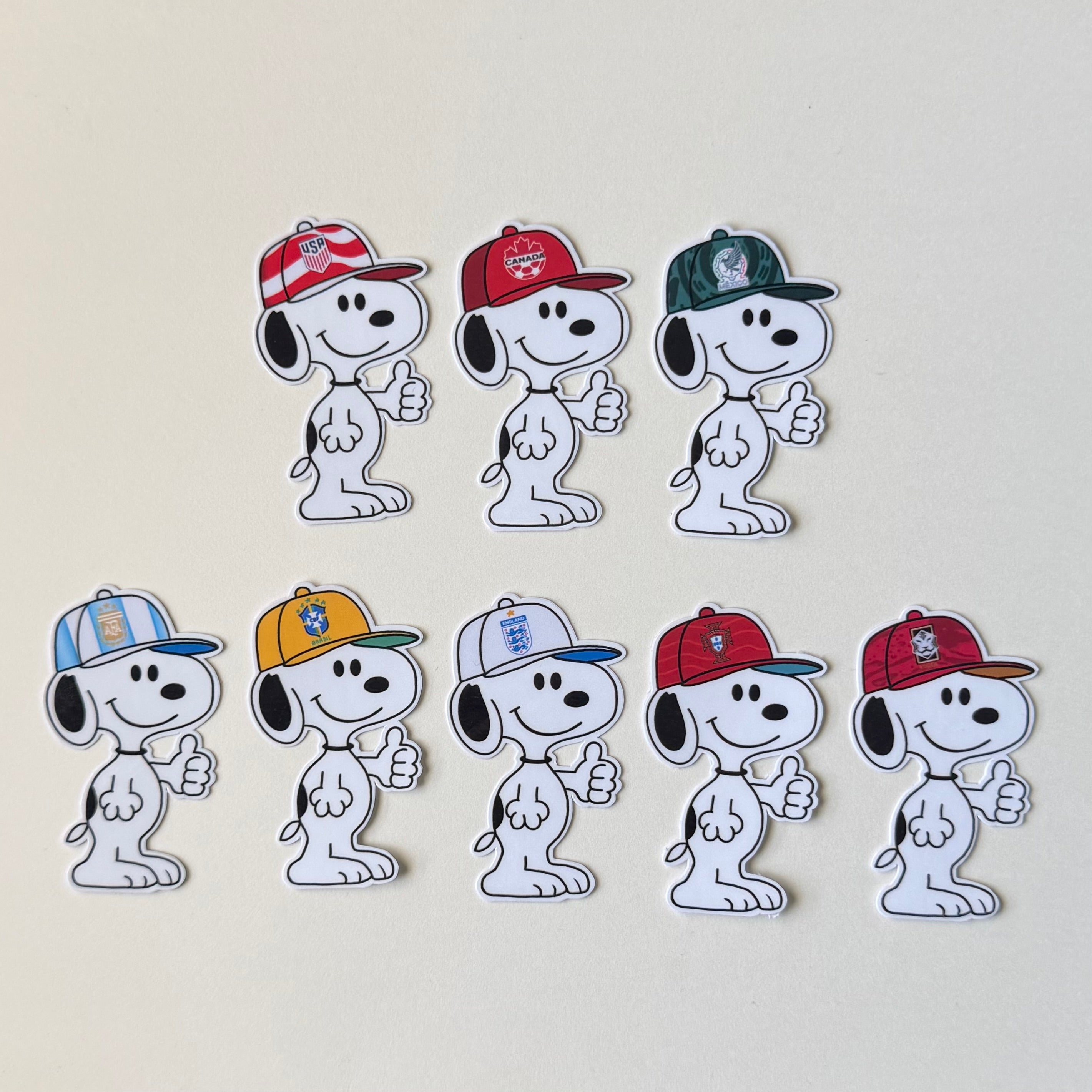 2026 World Cup Teams Snoopy Sticker