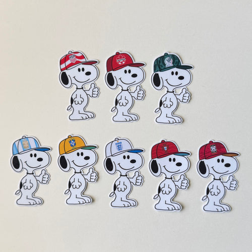 2026 World Cup Teams Snoopy Sticker