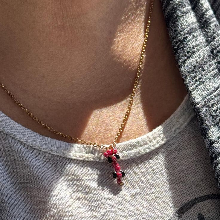 Collier de voiture de course F1 à perles