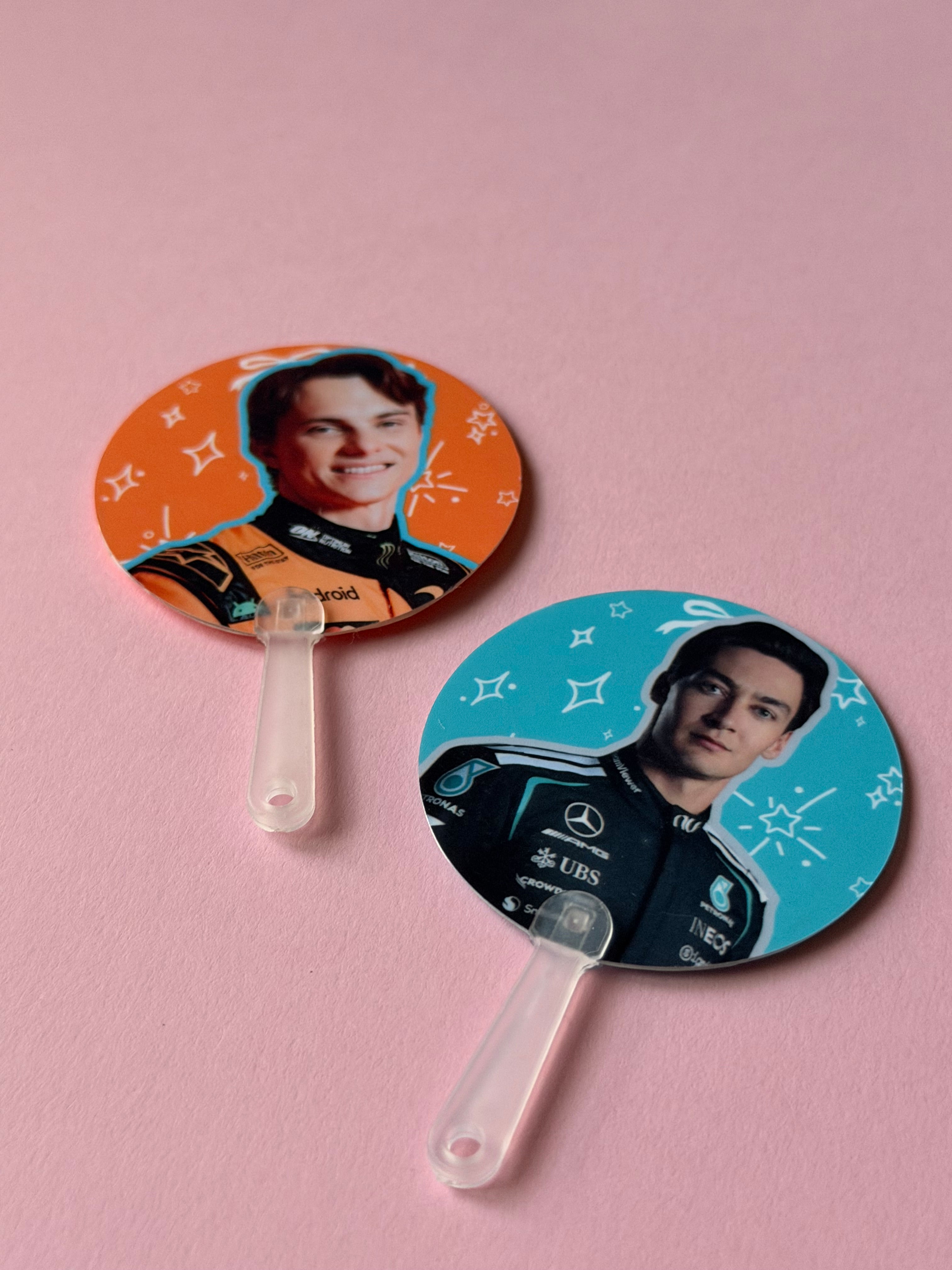 F1 Driver Mini Picket Keychains | Formula 1 Inspired Mini Picket Charm