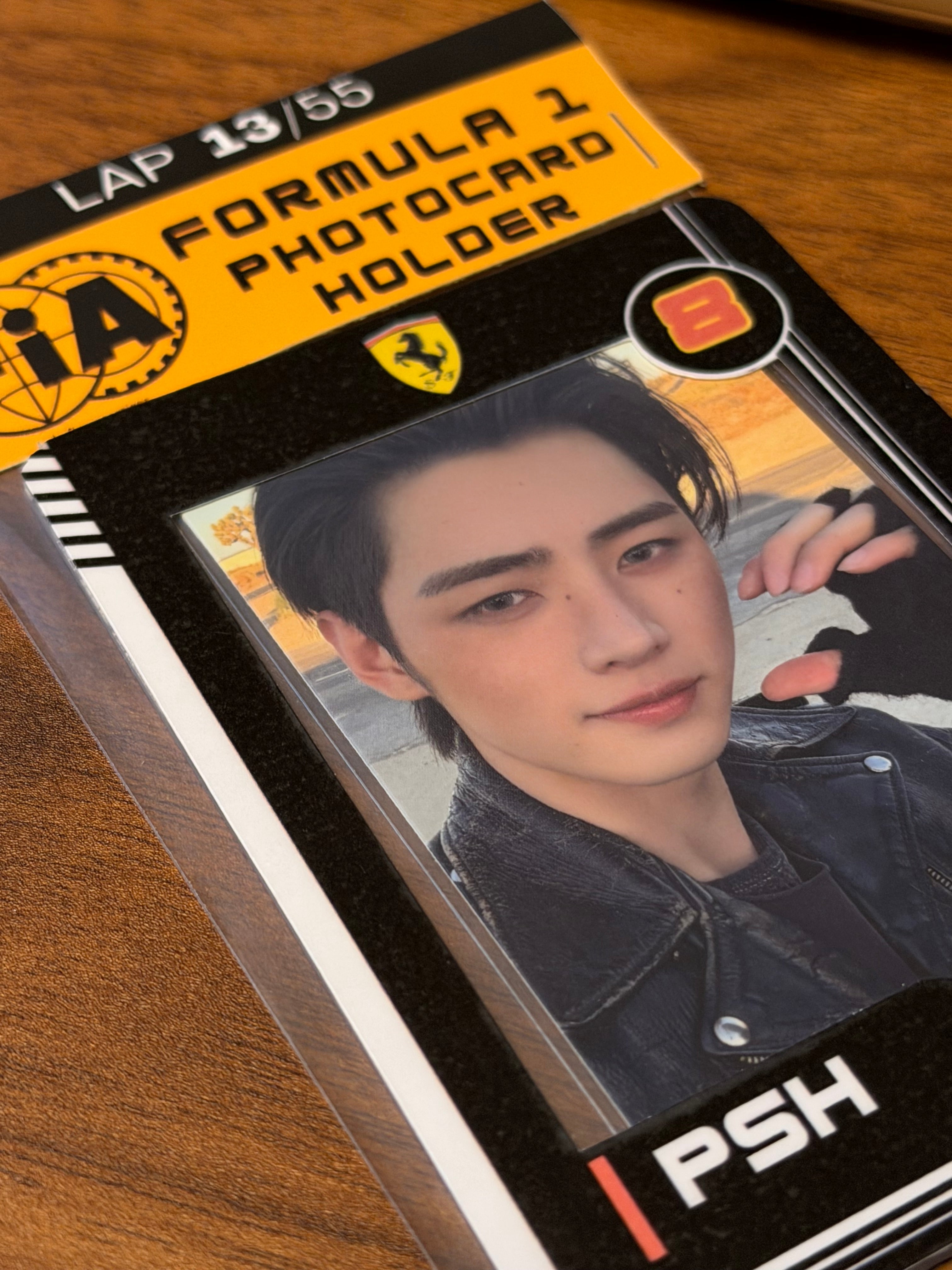 Pochette Rigide pour Photocard | Étui Personnalisé pour Photocard F1