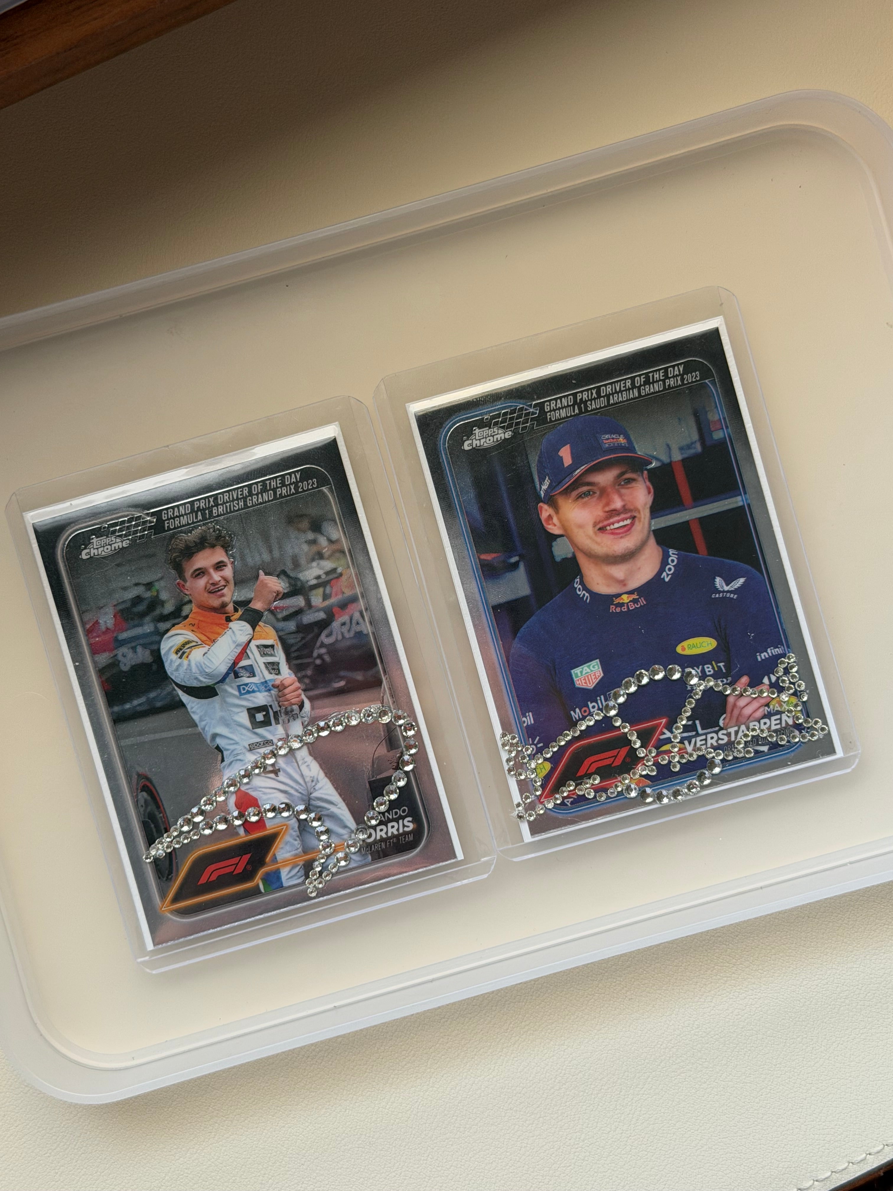 F1 Team Rhinestone Hard Sleeve | Photocard Holder