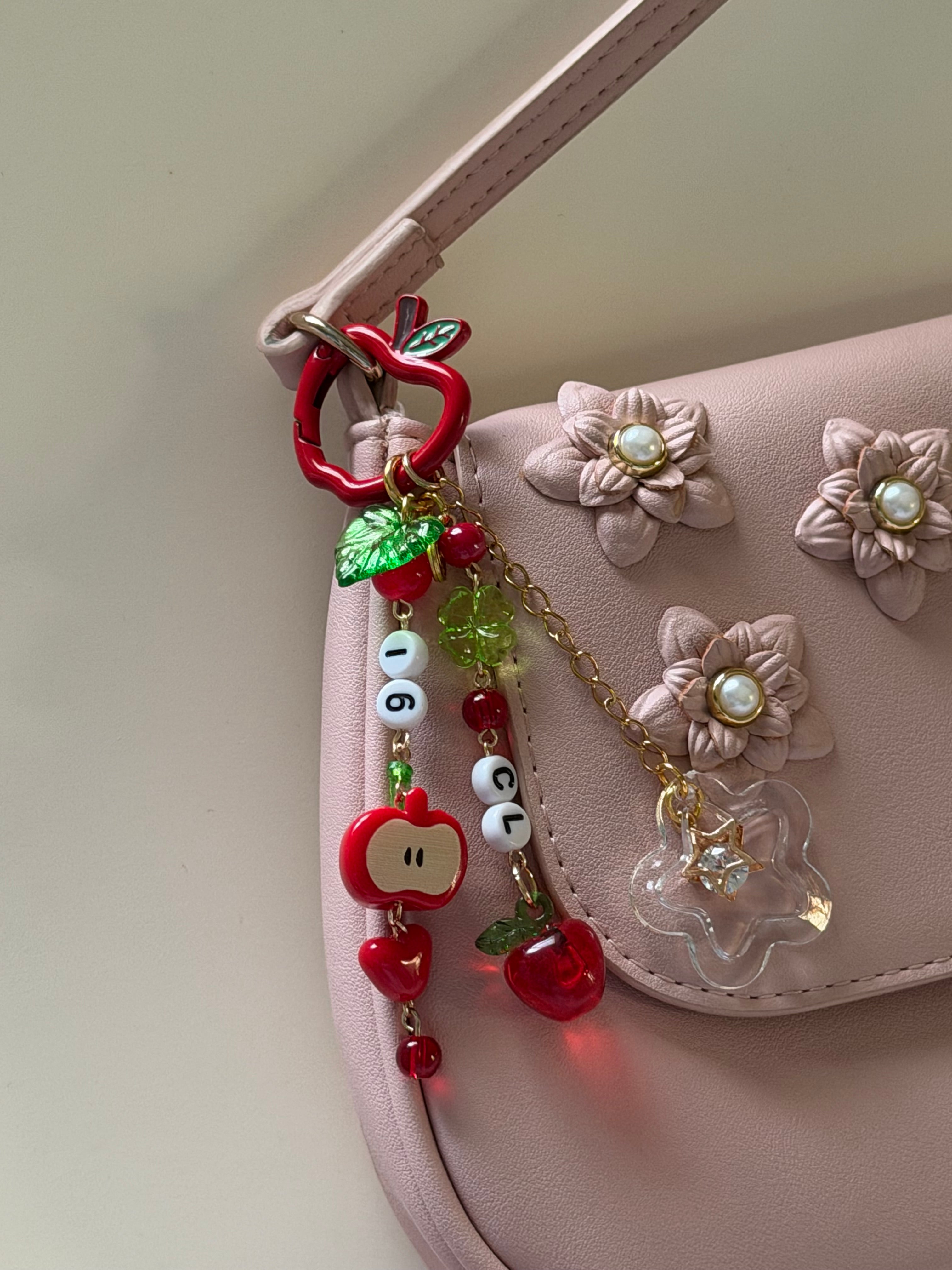 An Apple a Day Keychain