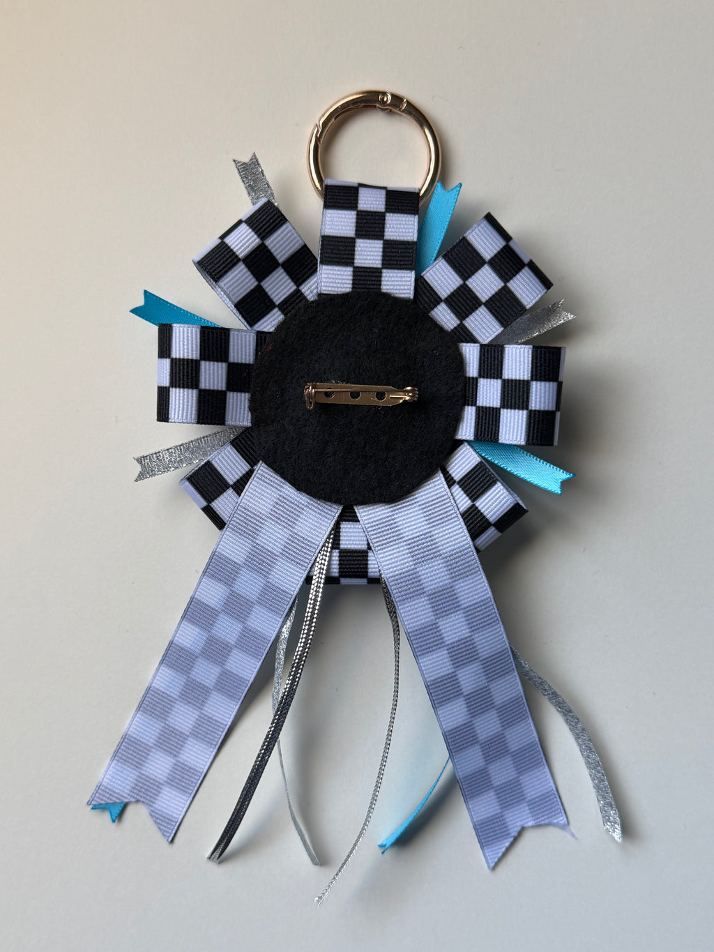 F1 Driver Rosette Badge Keychain | Formula 1 Accessory