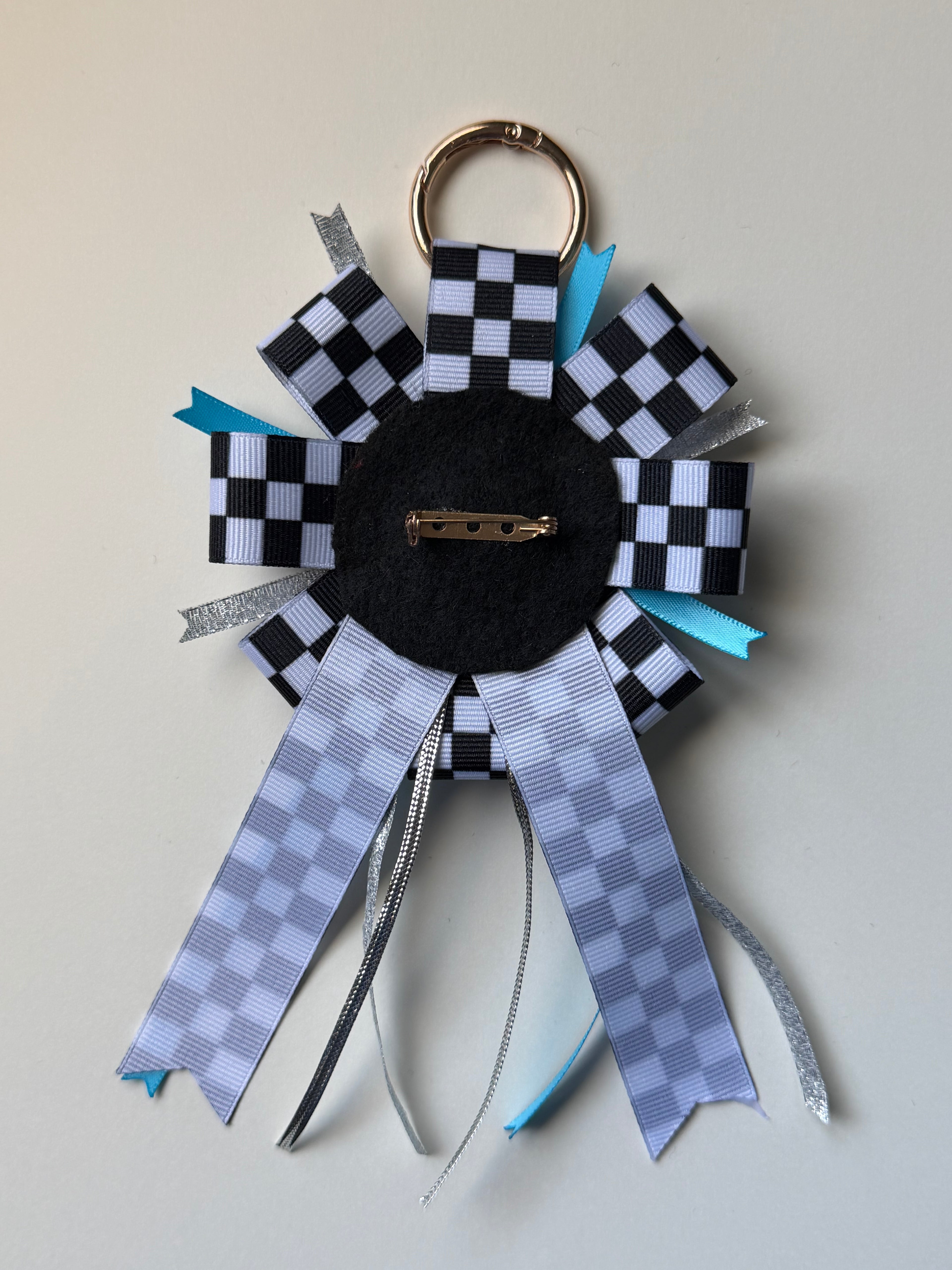 F1 Driver Rosette Badge Keychain | Formula 1 Accessory