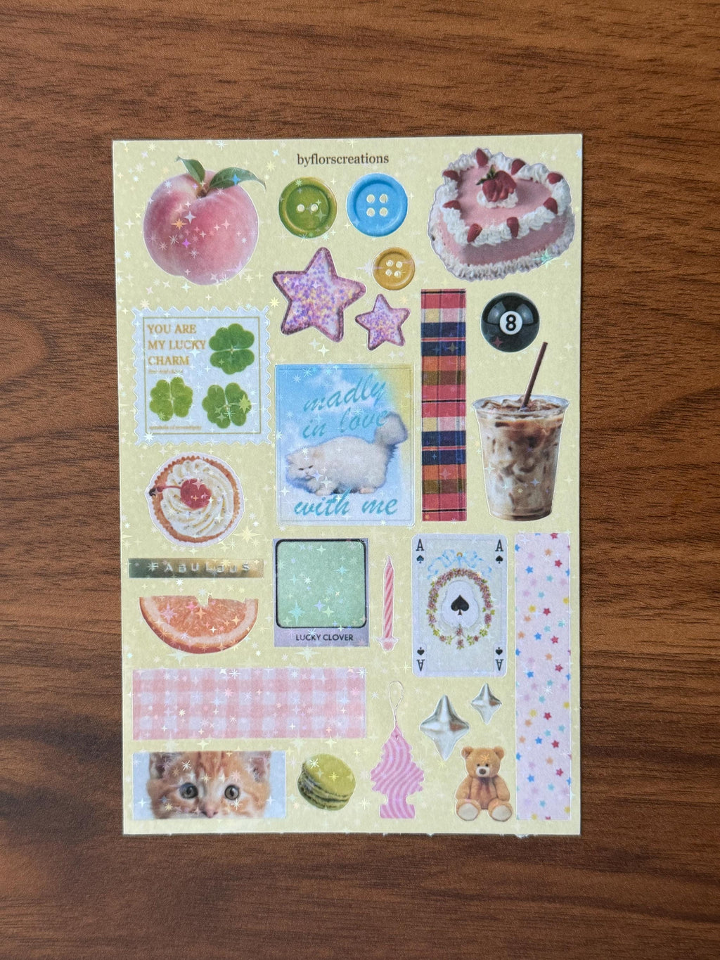 Planches d'autocollants Bits & Cutie Bobs