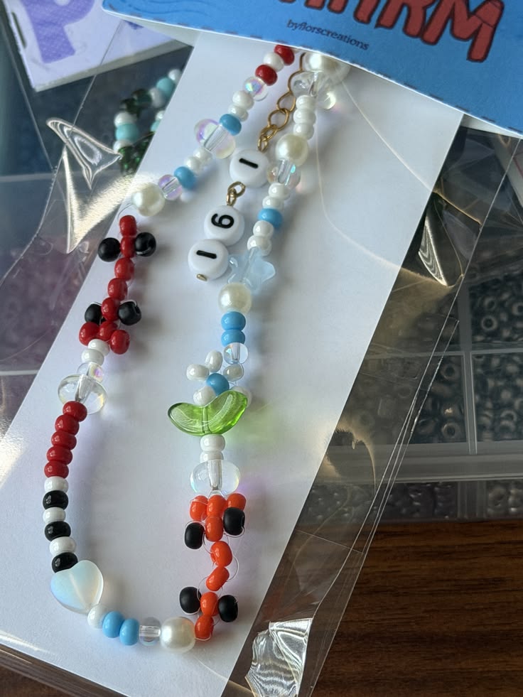 Floral Beaded F1 Race Car Keychain
